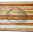 Load image into Gallery viewer, Clam Shell Engraved Wooden Serving Board & Bar Board