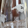 Load image into Gallery viewer, British Virgin Islands (BVI )Map Engraved Glass Set