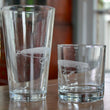 Load image into Gallery viewer, Danny Swimmer Lure (by OutCast Lures) Engraved Glasses