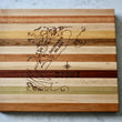 Load image into Gallery viewer, Daufuskie Island Map Engraved Wooden Serving Board & Bar Board