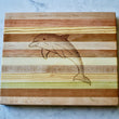Load image into Gallery viewer, Dolphin Engraved Wooden Serving Board & Bar Board