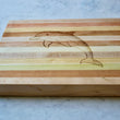 Load image into Gallery viewer, Dolphin Engraved Wooden Serving Board & Bar Board