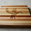 Load image into Gallery viewer, Duck Engraved Wooden Serving Board & Bar Board