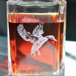 Load image into Gallery viewer, Duck Engraved Whiskey Decanter - 26oz Square Crystal Decanter with Stopper