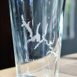 Load image into Gallery viewer, Falls Lake, NC Map Glasses