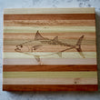Load image into Gallery viewer, False Albacore Engraved Wooden Serving Board & Bar Board