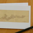 Load image into Gallery viewer, Fisher's Island Map Notecards (1882) 4.25"x5.5"