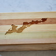 Load image into Gallery viewer, Fishers Island Map Engraved Wooden Serving Board & Bar Board