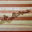 Load image into Gallery viewer, Fishers Island Map Engraved Wooden Serving Board & Bar Board