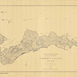 Load image into Gallery viewer, Fishers Island Map - 1882