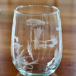 Load image into Gallery viewer, Fly Fishing Engraved Glasses