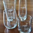 Load image into Gallery viewer, Flamingo Engraved Glasses