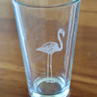 Load image into Gallery viewer, Flamingo Engraved Glasses