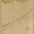 Load image into Gallery viewer, Florida Keys Map - 1921