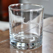 Load image into Gallery viewer, Fontana Lake (NC) Map Engraved Glasses