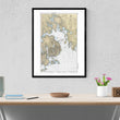 Load image into Gallery viewer, Mount Desert Island Map - Frenchman's Bay - 1989