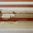 Load image into Gallery viewer, Grand Cayman Map Engraved Wooden Serving Board & Bar Board