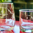 Load image into Gallery viewer, Great Abaco Island Map Engraved Glasses