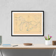 Load image into Gallery viewer, Great Lakes Map - 1938