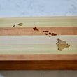 Load image into Gallery viewer, Hawaiian Islands Map Engraved Wooden Serving Board & Bar Board