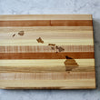 Load image into Gallery viewer, Hawaiian Islands Map Engraved Wooden Serving Board & Bar Board