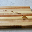Load image into Gallery viewer, Hawaiian Islands Map Engraved Wooden Serving Board & Bar Board