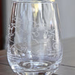 Load image into Gallery viewer, St. John Map Engraved Glasses - Line Design