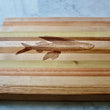 Load image into Gallery viewer, Flying Fish Engraved Wooden Serving Board & Bar Board