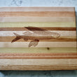 Load image into Gallery viewer, Flying Fish Engraved Wooden Serving Board & Bar Board