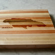 Load image into Gallery viewer, Jamaica Map Engraved Wooden Serving Board & Bar Board