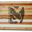 Load image into Gallery viewer, Jekyll Island Map Engraved Wooden Serving Board & Bar Board