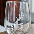 Load image into Gallery viewer, Jordan Lake (NC) Map Engraved Glasses