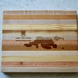 Load image into Gallery viewer, Jost Van Dyke Map Engraved Wooden Serving Board & Bar Board