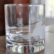 Load image into Gallery viewer, British Virgin Islands (BVI )Map Engraved Glass Set