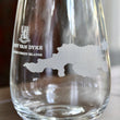 Load image into Gallery viewer, British Virgin Islands (BVI )Map Engraved Glass Set