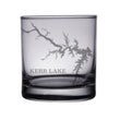 Load image into Gallery viewer, Kerr Lake (VA) Map Engraved Glasses