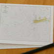 Load image into Gallery viewer, Key West Map Notecards (1975) 4.25"x5.5"