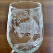 Load image into Gallery viewer, Low Country Inshore Slam Engraved Glasses