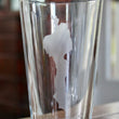 Load image into Gallery viewer, Lake Dunmore (VT) Map Engraved Glasses