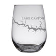 Load image into Gallery viewer, Lake Gaston (VA) Map Engraved Glasses
