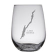 Load image into Gallery viewer, Lake George Engraved Glasses