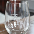 Load image into Gallery viewer, Lake Glenville (NC) Map Glasses