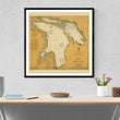 Load image into Gallery viewer, Lake Huron Map - 1917