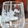 Load image into Gallery viewer, Lake Minnetonka Map Engraved Glasses