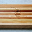 Load image into Gallery viewer, Lake Norman, NC Map Engraved Wooden Serving Board & Bar Board