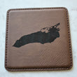 Load image into Gallery viewer, Great Lakes Coaster Set - Dark Brown
