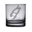 Load image into Gallery viewer, Lake Placid Map Engraved Glasses