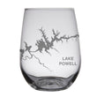 Load image into Gallery viewer, Lake Powell Map Engraved Glasses