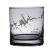 Load image into Gallery viewer, Lake Powell Map Engraved Glasses