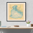 Load image into Gallery viewer, Lake St. Clair Map - 1945